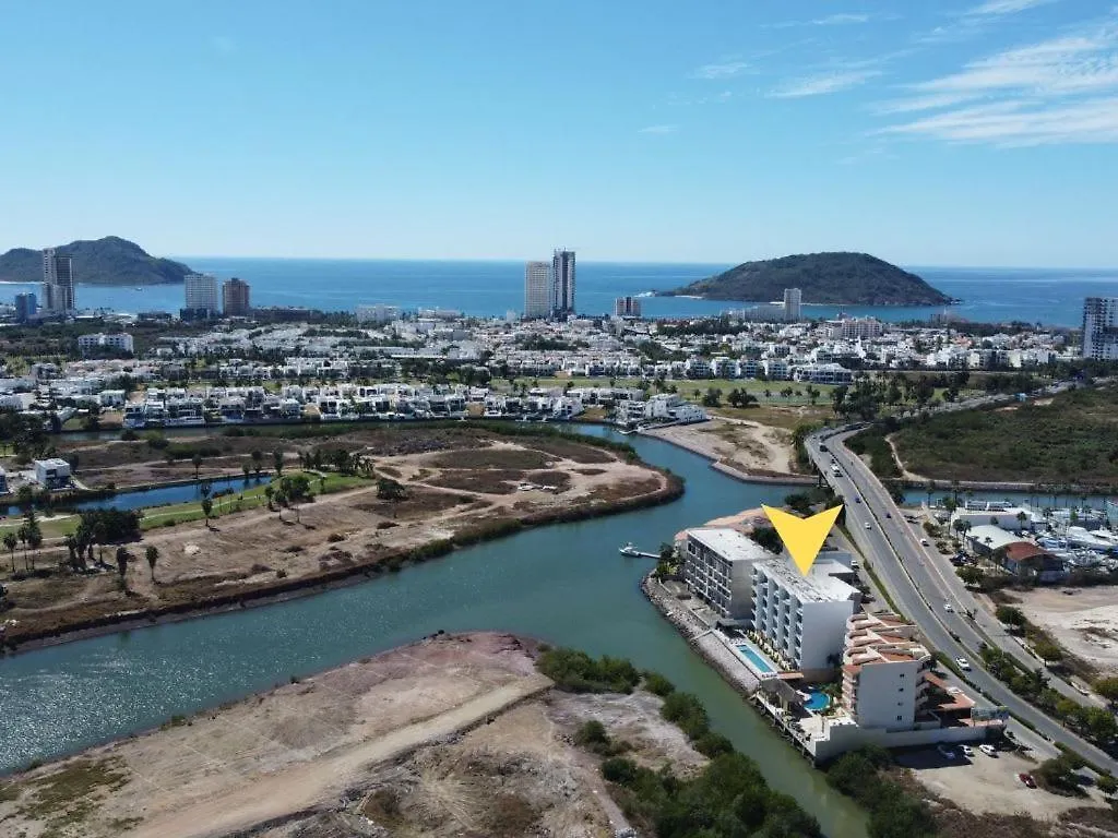 Departamento En Marina Mazatlan, A 5 Min De Playa, Con Alberca - 3D Apartment